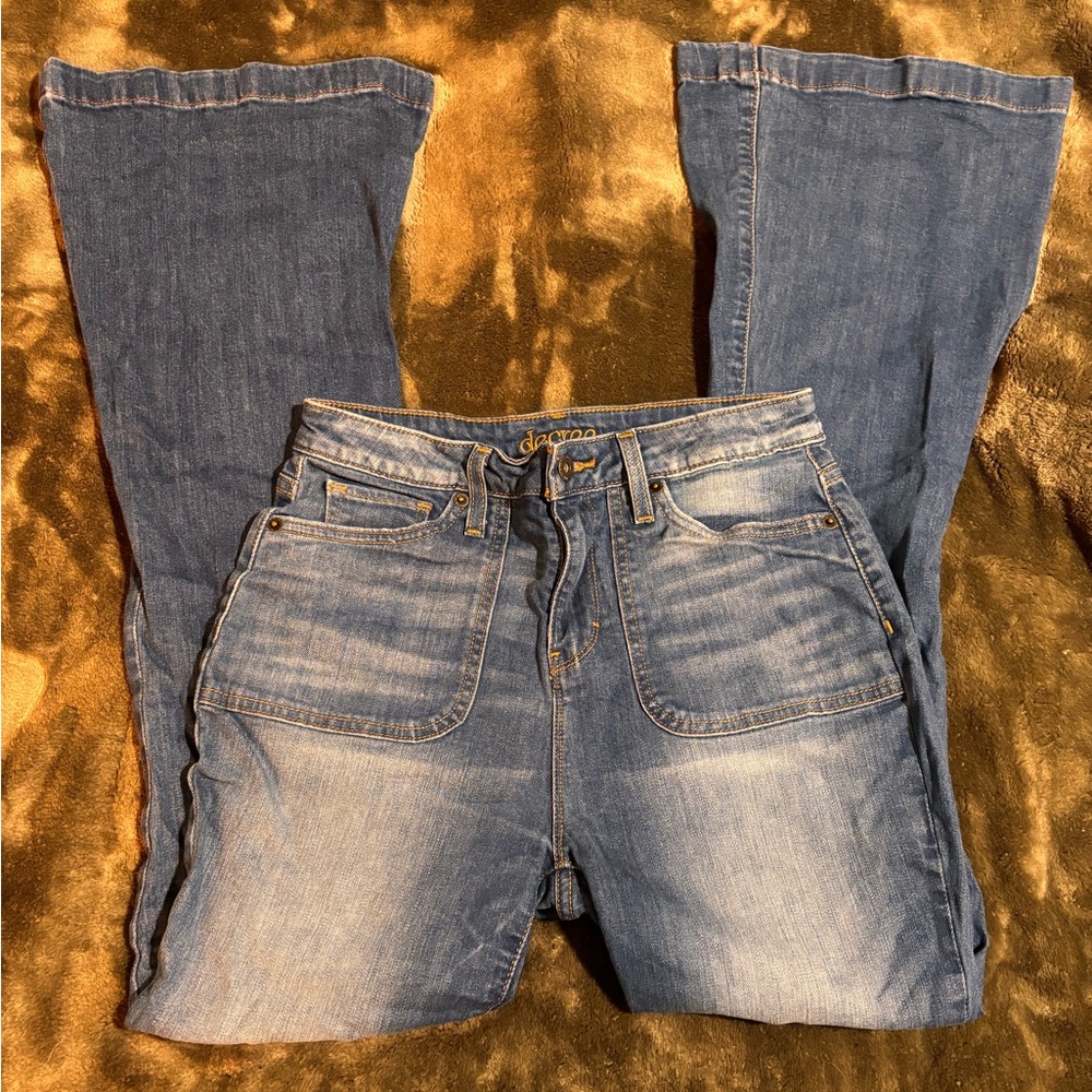 Decree Flare Wide Leg Jeans